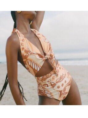 Mara Hoffman "MADDIE" One-Piece Swim Suit - Size M